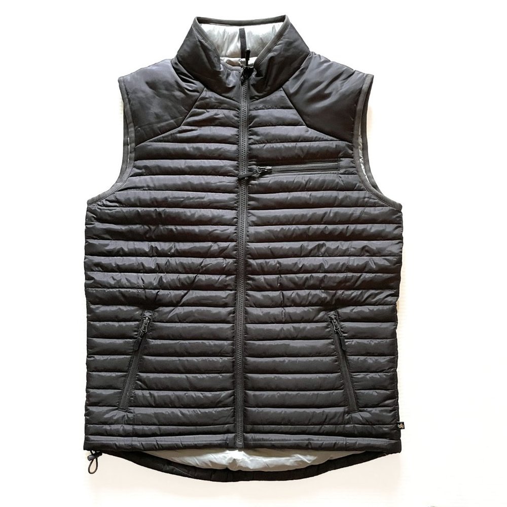 Nat Nast Puffer Quilted Full Zip Vest Size M NWOT